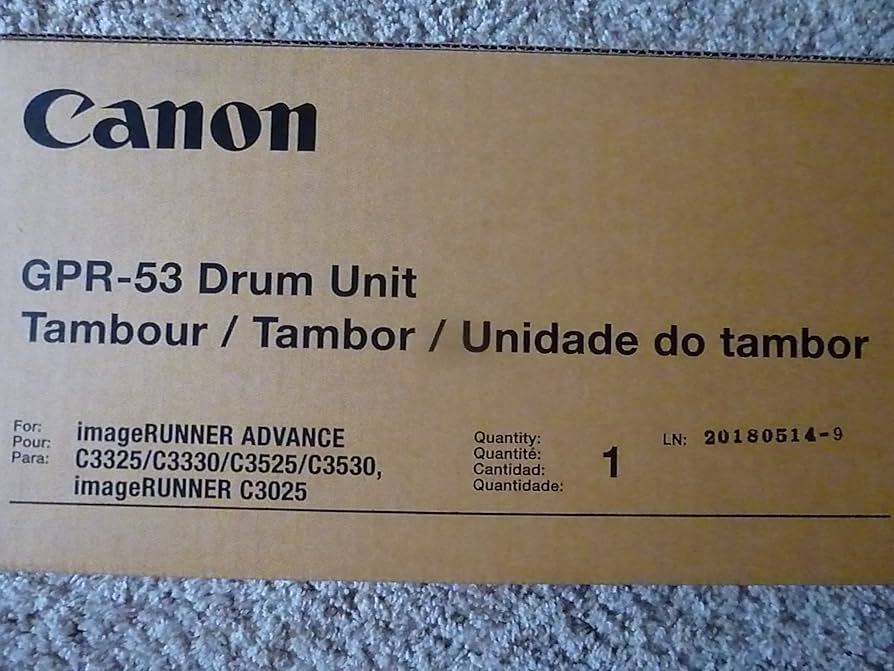 Amazon.com : Canon 8528B004AA Drum Unit (Black) in Retail